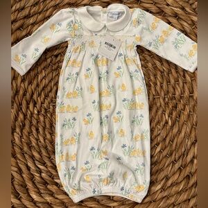 Baby Nellapima smocked duck how . Size 3-6 months.